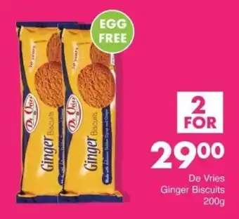 Save Hyper De Vries Ginger Biscuits offer