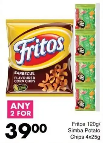 Save Hyper Fritos Barbecue Flavoured Corn Chips offer