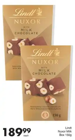 Save Hyper Lindt Nuxor Milk offer