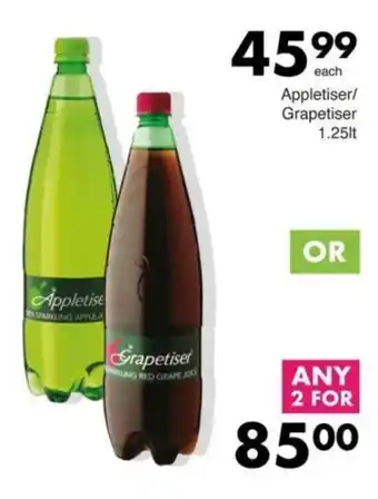 Save Hyper Appletiser/ Grapetiser offer