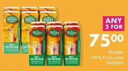 Save Hyper Rhodes 100% Fruit Juice offer
