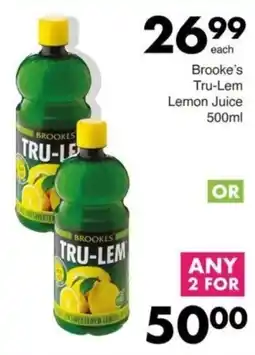 Save Hyper Brooke's Tru-Lem Lemon Juice offer