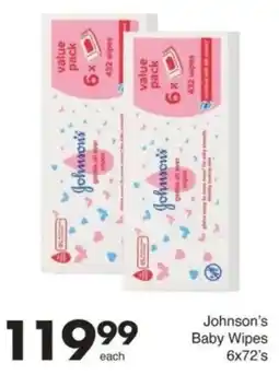 Save Hyper Johnson's Baby Wipes offer