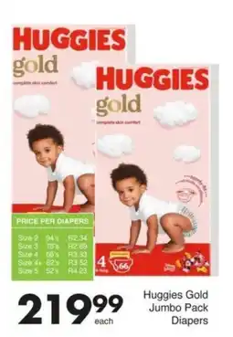 Save Hyper Huggies Gold Jumbo Pack Diapers offer