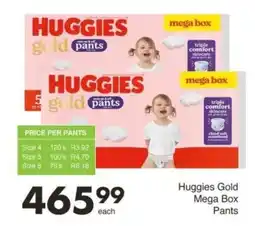 Save Hyper Huggies Gold Mega Box Pants offer