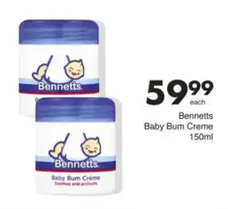 Save Hyper Bennetts Baby Bum Crème offer