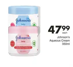 Save Hyper Johnson's baby aqueous cream offer