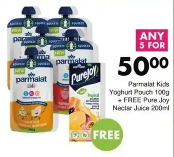 Save Hyper Parmalat Kids Yoghurt Pouch offer