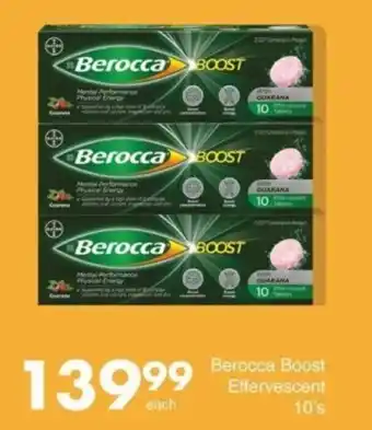 Save Hyper Berocca Boost Effervescent 10's offer