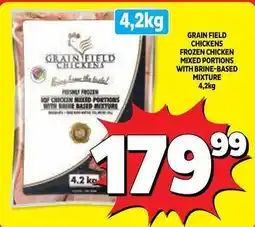 Usave Frozen - grain field chickens frozen chicken mixed portions with brine-based mixture offer