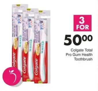 Save Hyper Colgate Total Pro Gum Health Toothbrush offer