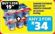 Usave Danone - smooth yoghurt offer