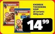 Usave Knorrox - thickening soup offer