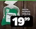Usave Spar - green peppers offer