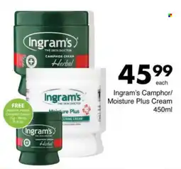 Save Hyper Ingram's Camphor/Moisture Plus Cream offer