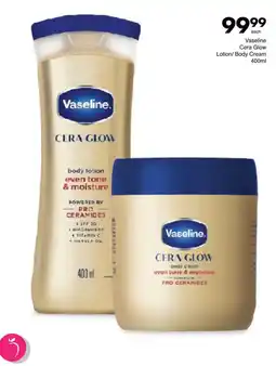 Save Hyper Vaseline Cera Glow Lotion/Body Cream offer