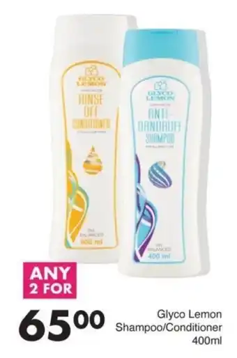 Save Hyper Glyco Lemon Shampoo/Conditioner offer
