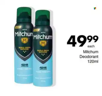 Save Hyper Mitchum Deodorant offer