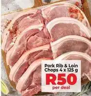 Food Lover's Market Pork rib & loin chops offer