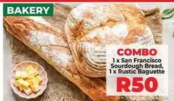 Food Lover's Market San francisco sourdough bread, rustic baguette offer