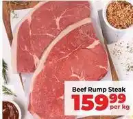Food Lover's Market Beef rump steak offer