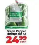 Food Lover's Market Green peppers offer