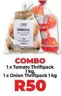 Food Lover's Market Tomato & onion thriftpack combo offer