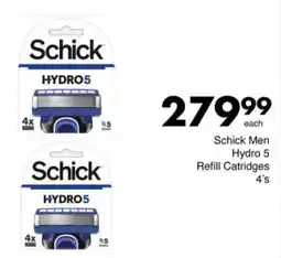Save Hyper Schick Men Hydro 5 Refill Cartridges offer