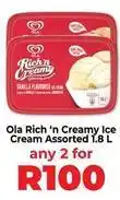 Food Lover's Market Ola - rich 'n creamy ice cream offer