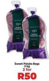 Food Lover's Market Sweet potato bags offer