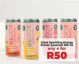 Food Lover's Market Sparkling energy drinks offer