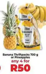 Food Lover's Market Banana thriftpacks or pineapples offer