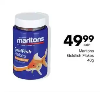 Save Hyper Marltons Goldfish Flakes offer