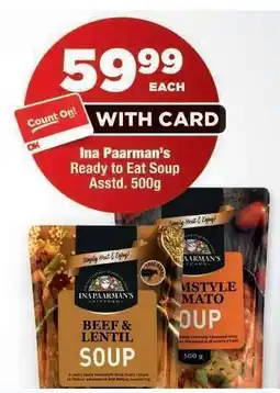 OK Foods Ina Paarman's Ready to Eat Soup offer