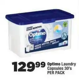 OK Foods Optimo Laundry Capsules 30's offer