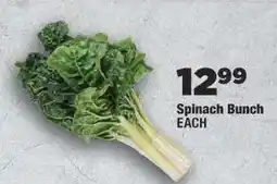 OK Foods Spinach bunch offer