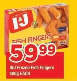 OK Foods I&J Frozen Fish Fingers offer