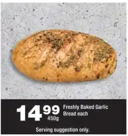 OK Foods Freshly Baked Garlic Bread offer