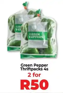 Food Lover's Market Green Pepper Thriftpacks 4s offer