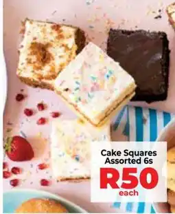 Food Lover's Market Cake Squares Assorted 6s offer
