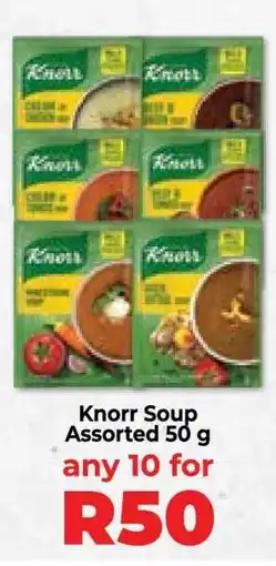 Food Lover's Market Knorr Soup Assorted 50 g offer