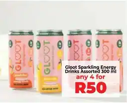Food Lover's Market Gloot Sparkling Energy Drinks Assorted 300 ml offer
