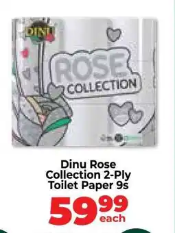 Food Lover's Market Dinu Rose Collection 2-Ply Toilet Paper 9s offer