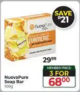 Dis-Chem NuovaPure Soap Bar-For 3 x 100g offer