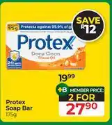 Dis-Chem Protex Soap Bar-For 2 x 175g offer