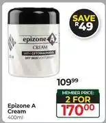 Dis-Chem Epizone A Cream-For 2 x 400ml offer