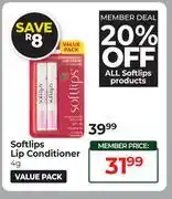 Dis-Chem Softlips Lip Conditioner-4g offer