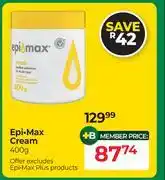 Dis-Chem Epi Max Cream-400g offer