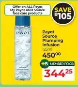Dis-Chem Payot Source Plumping Infusion-125ml offer