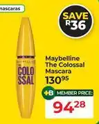 Dis-Chem Maybelline The Colossal Mascara offer